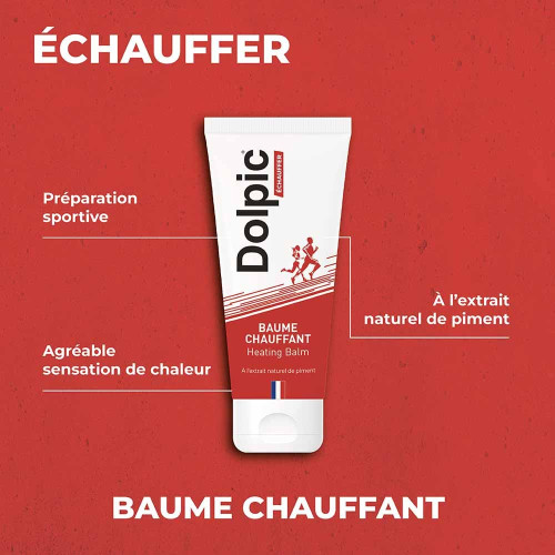 Dolpic Baume Chauffant 100mL - Préparation Musculaire Optimale