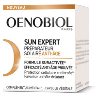 Oenobiol Préparateur Solaire Anti-âge 30 Capsules - Hâle Éclatant