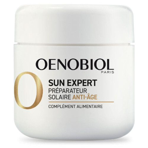 Oenobiol Préparateur Solaire Anti-âge 30 Capsules - Hâle Éclatant