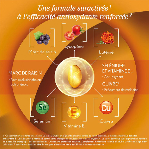 Oenobiol Préparateur Solaire 30 Capsules - Hâle Intense