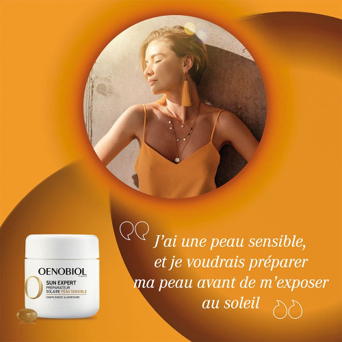 Oenobiol Sun Expert 30 Capsules - Prépare Peaux Sensibles