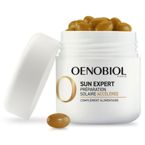 Oenobiol Sun Expert 15 Capsules - Préparation Solaire Accélérée