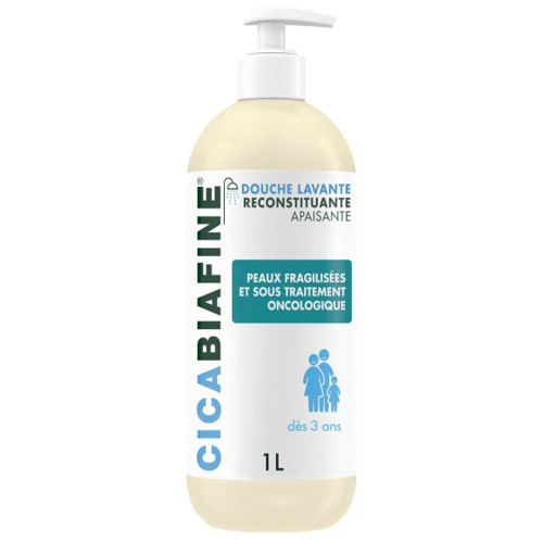 Cicabiafine Douche Lavante Apaisante 1L - Soin Peaux Fragilisées
