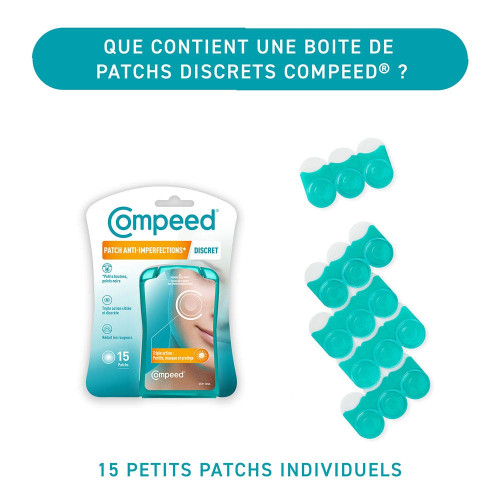 Compeed Patch Anti Imperfections x15 - Purifie et Protège