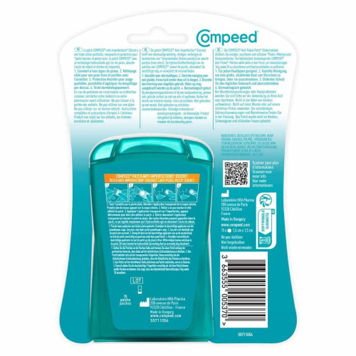Compeed Patch Anti Imperfections x15 - Purifie et Protège