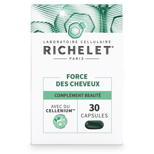 Richelet Force Cheveux 30 Capsules - Beauté et Vitalité Capillaire