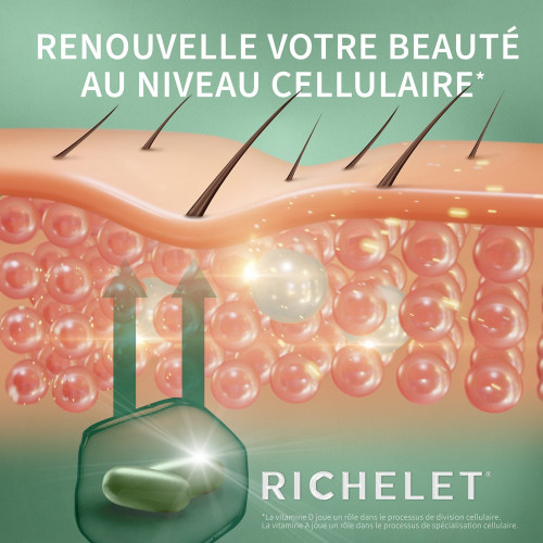 Richelet Force Cheveux 30 Capsules - Beauté et Vitalité Capillaire