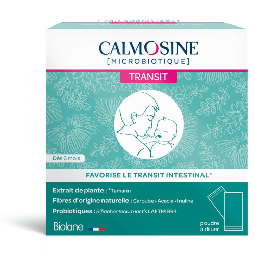 LAUDAVIE Calmosine Transit 20 Sachets - Probiotiques pour Transit