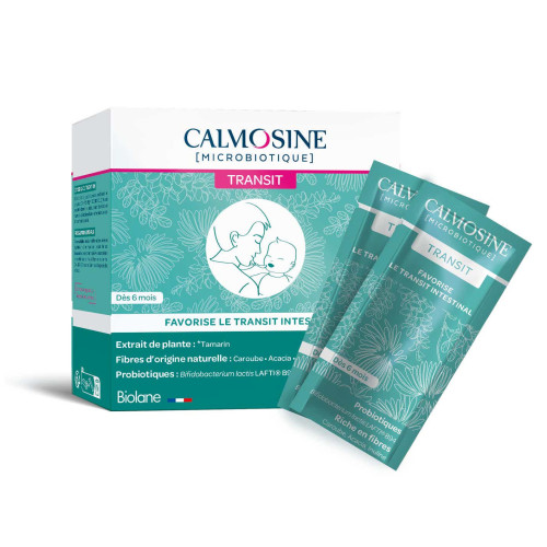 LAUDAVIE Calmosine Transit 20 Sachets - Probiotiques pour Transit