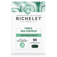 Richelet Force Cheveux 90 Capsules - Vitalité et Croissance