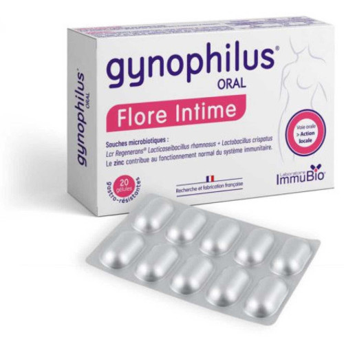 Gynophilus Oral Flore intime gélules