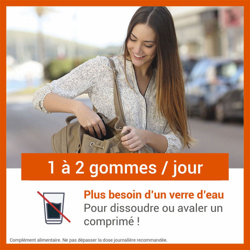 Vitascorbol Gommes Vitamine C 45 gommes - fatigue et système immunitaire