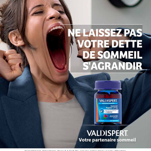 Sommeil Rapide 1,9 mg 30 Gommes