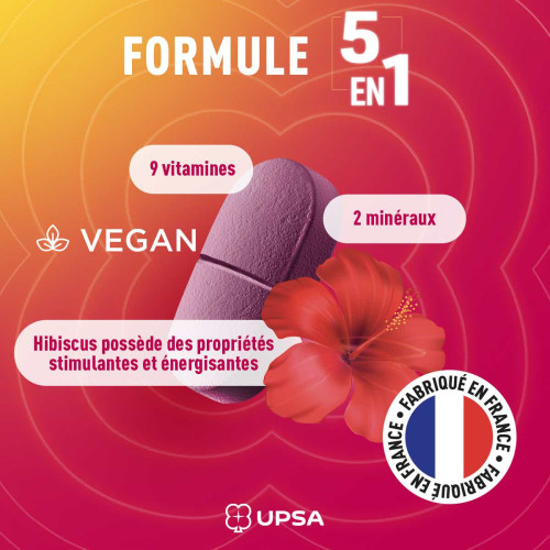 Multivitamines Hibiscus 5en1 30 Comprimés