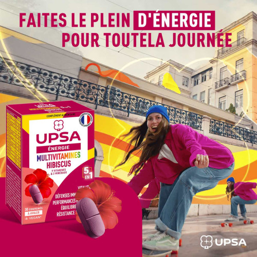 Multivitamines Hibiscus 5en1 30 Comprimés