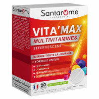 Vita'Max Multivitamines 20 Comprimés Effervescents