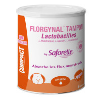 Saforelle Florgynal Tampon Compact 9 Mini