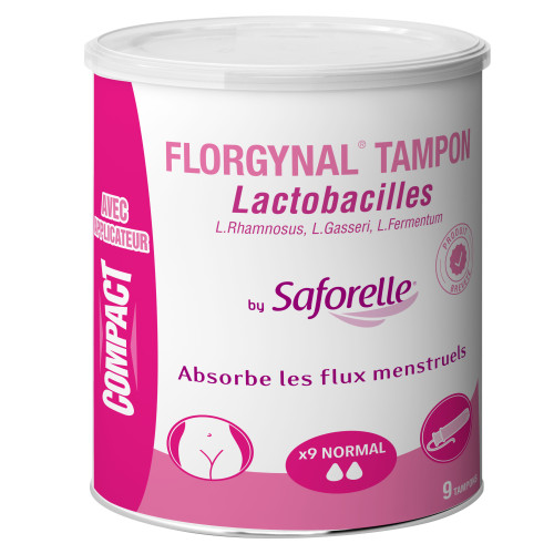Saforelle Florgynal Tampon Applicateur Compact 9 Normal