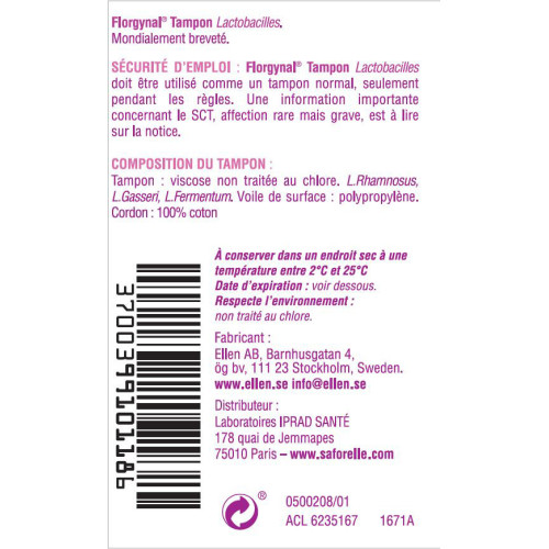 Saforelle Florgynal Tampon Applicateur Compact 9 Super