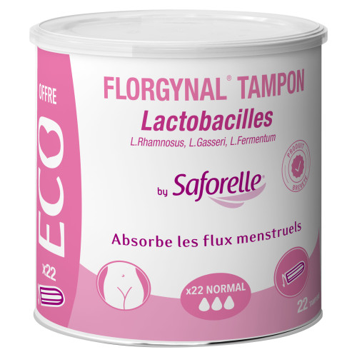 Saforelle Florgynal Tampon 22 Normal