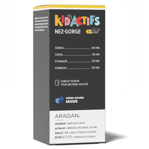 Kid Actifs Sirop Nez Gorge 125 ml