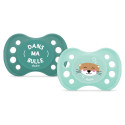 SUCETTE ANATOMIQUE 0-6 MOIS DANS MA BULLE SILICONE LOT DE 2 DODIE