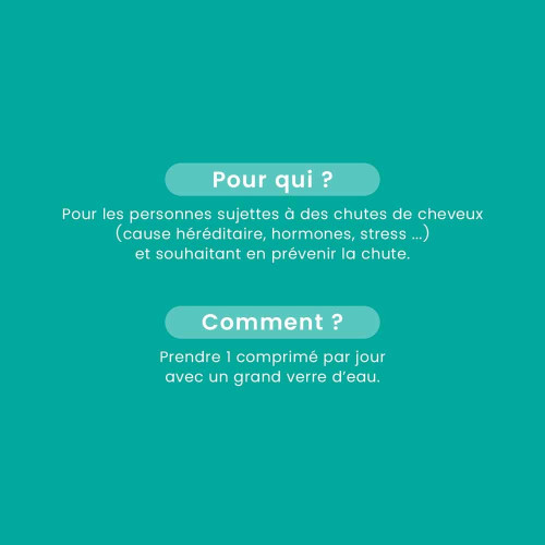 Sublimes Cheveux Anti-Chute 30 Comprimés