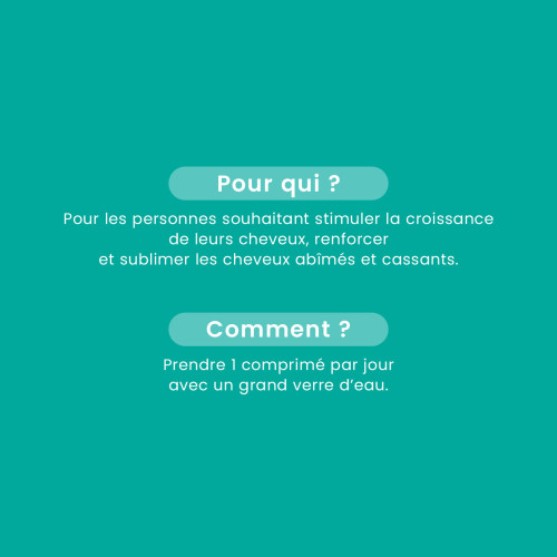 Sublimes Cheveux Force & Croissance 30 Comprimés