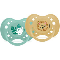 2 Sucettes Anatomiques Silicone 18 Mois et +