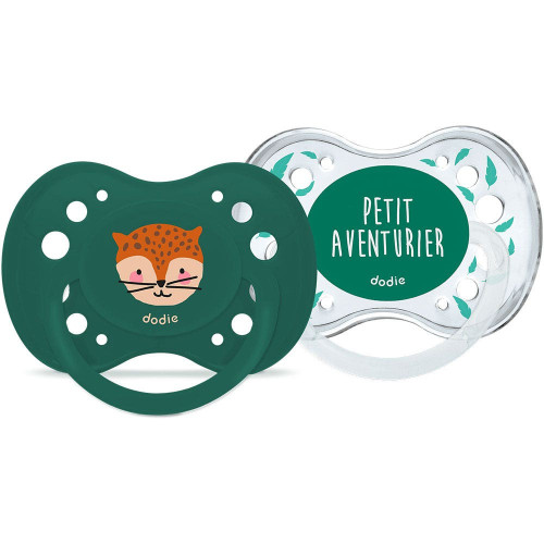 2 Sucettes Anatomiques Silicone 18 Mois et +