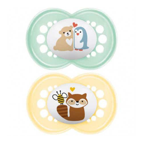 Original Sucettes Anatomiques Silicone 6 Mois et +