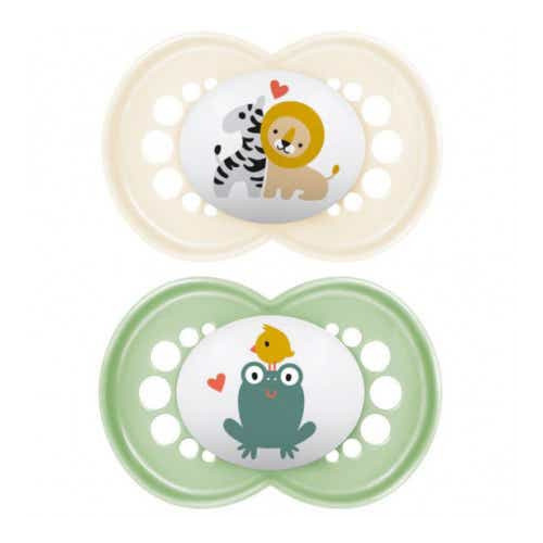 Original Sucettes Anatomiques Silicone 6 Mois et +