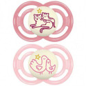 Perfect Nuit Sucettes Silicone 6 mois et +