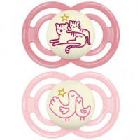 Perfect Nuit Sucettes Silicone 6 mois et +