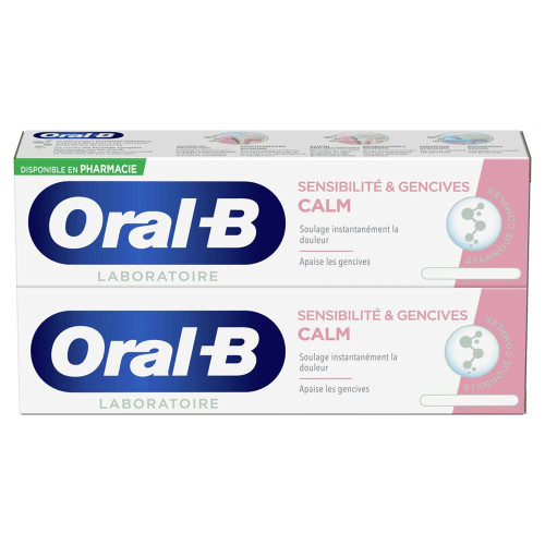 Dentifrice Sensibilité et Gencives Calm Original 2 x 75 ml
