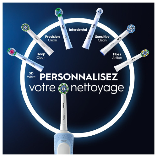 Brosse à dents électrique Vitality Pro CrossAction Bleu