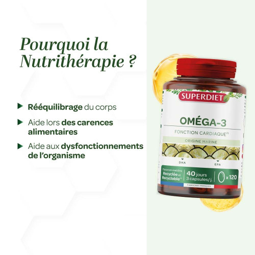 Oméga 3 DHA EPA 120 capsules