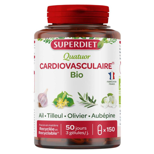 Quatuor cardiovasculaire bio 150 gélules