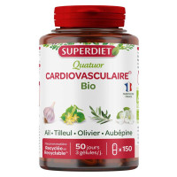 Quatuor cardiovasculaire bio 150 gélules