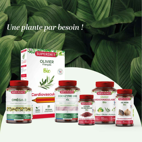 Quatuor cardiovasculaire bio 150 gélules