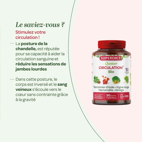 Quatuor Circulation Bio 120 gélules
