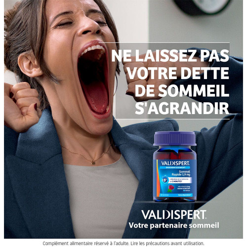 Sommeil Rapide 1,9 mg 60 Gummies
