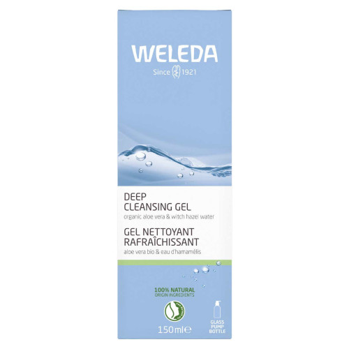 GEL NETTOYANT RAFRAÎCHISSANT BIO ALOE VERA 150 ML