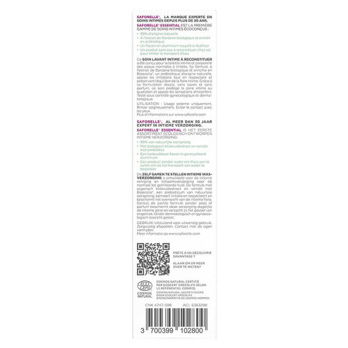 Soin Lavant Doux Apaisant 2 x 250 ml