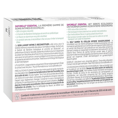 Soin Lavant Doux Apaisant Eco-Recharge 400 ml