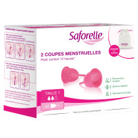 Cup Protect Coupe Menstruelle x2 Taille 1