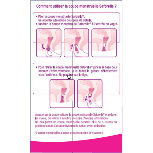 Cup Protect Coupe Menstruelle x2 Taille 1