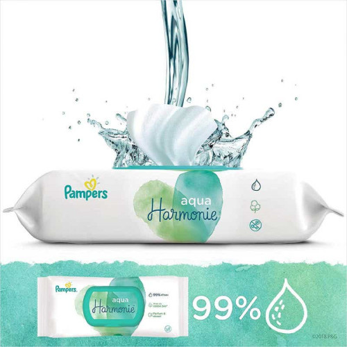Harmonie Aqua 48 Lingettes