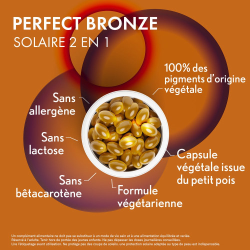 Perfect Bronze Solaire 2en1 30 Capsules