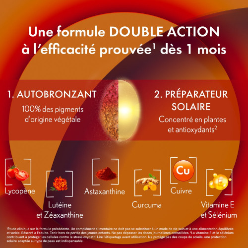 Perfect Bronze Solaire 2en1 30 Capsules